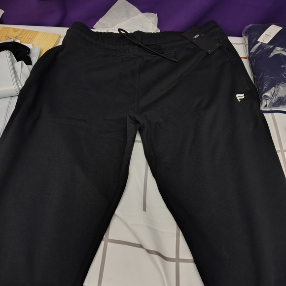 Fabletics Black "The Year Round" Terry Joggers - Picture 3 of 3